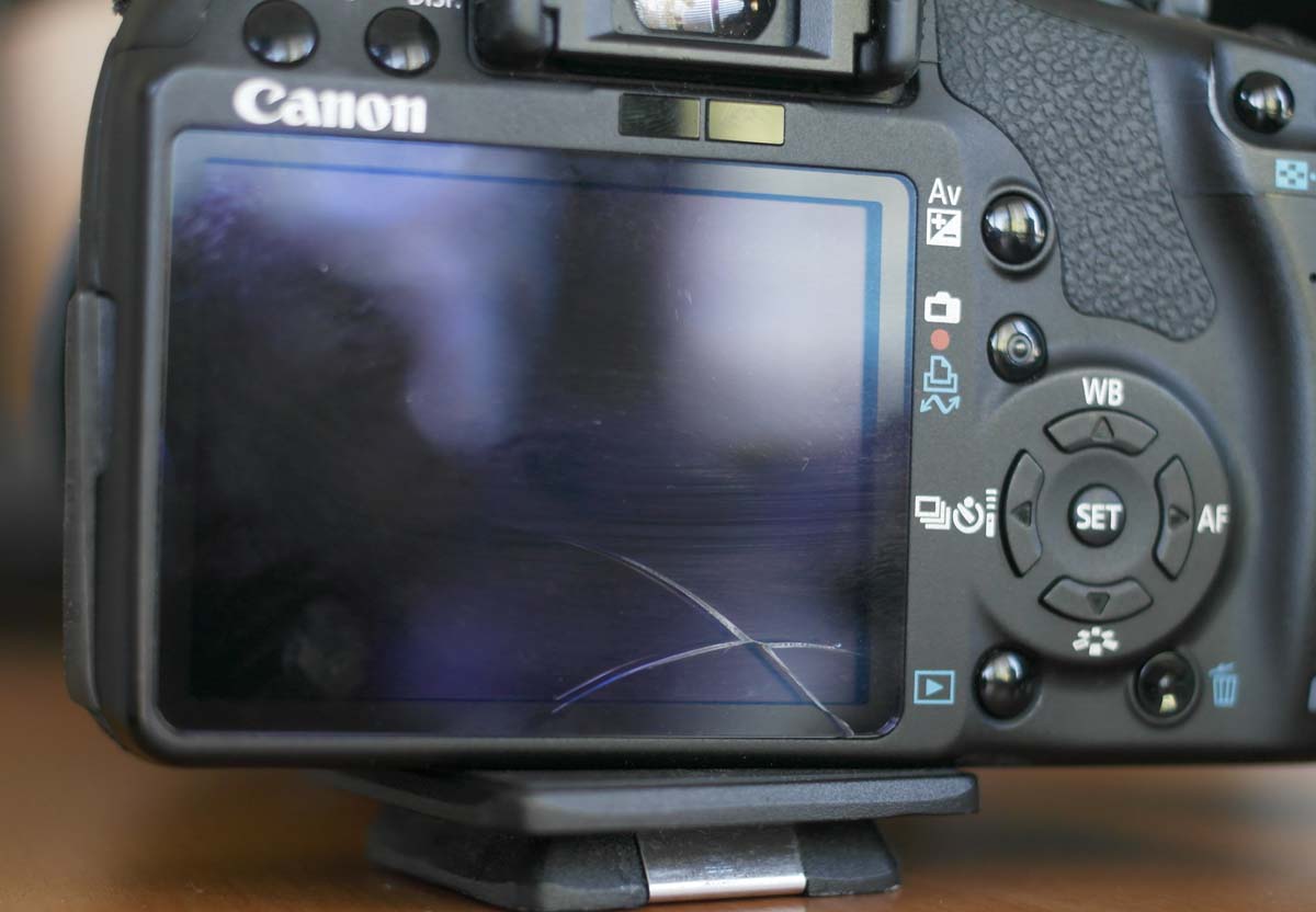 Voorrecht handleiding Harmonie Replacing preview glass on Canon 500D